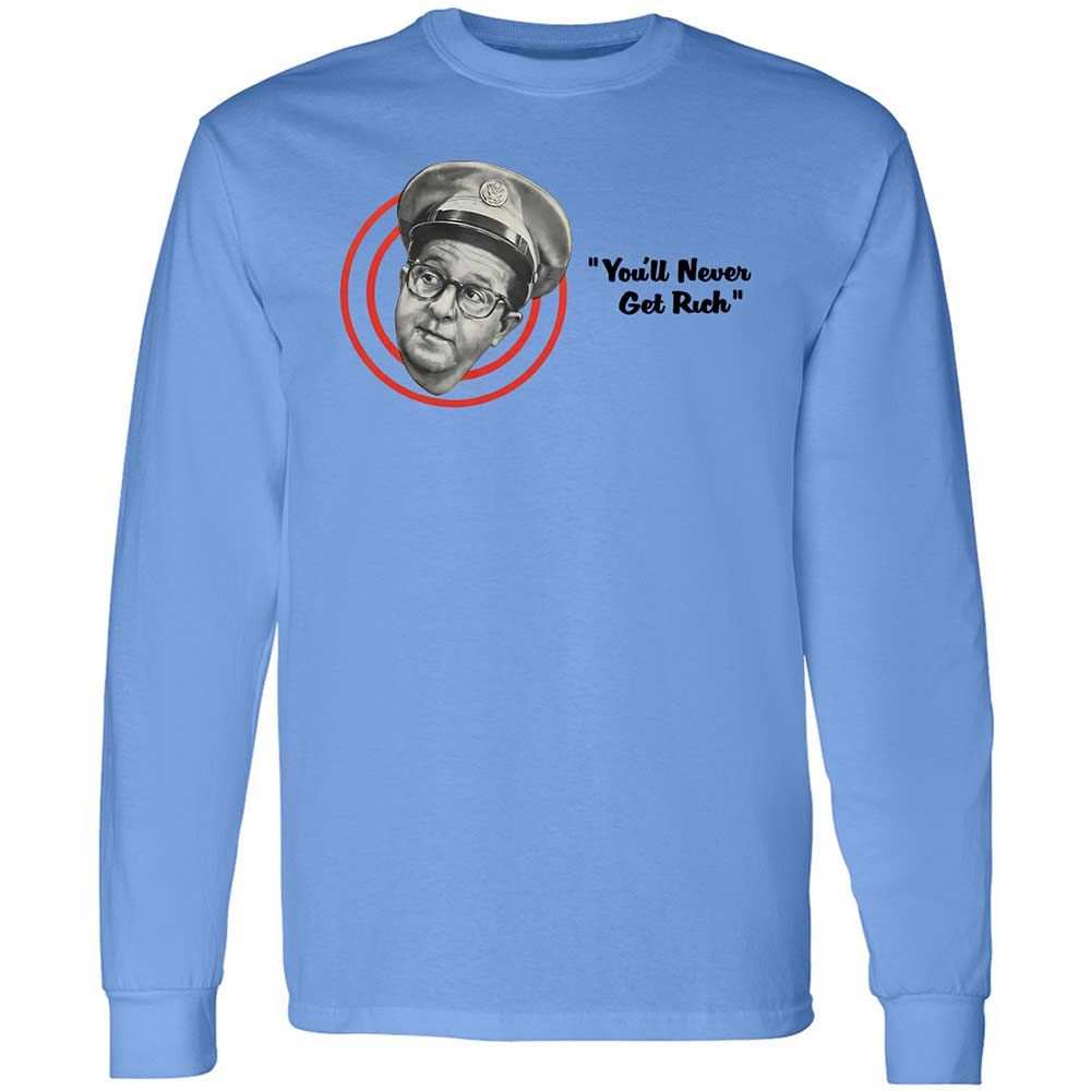 Long Sleeve T-Shirt - HP8TC6KF - Carolina Blue - 5