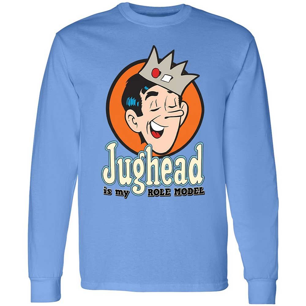 Long Sleeve T-Shirt - HLAT2BD4 - Carolina Blue - 5