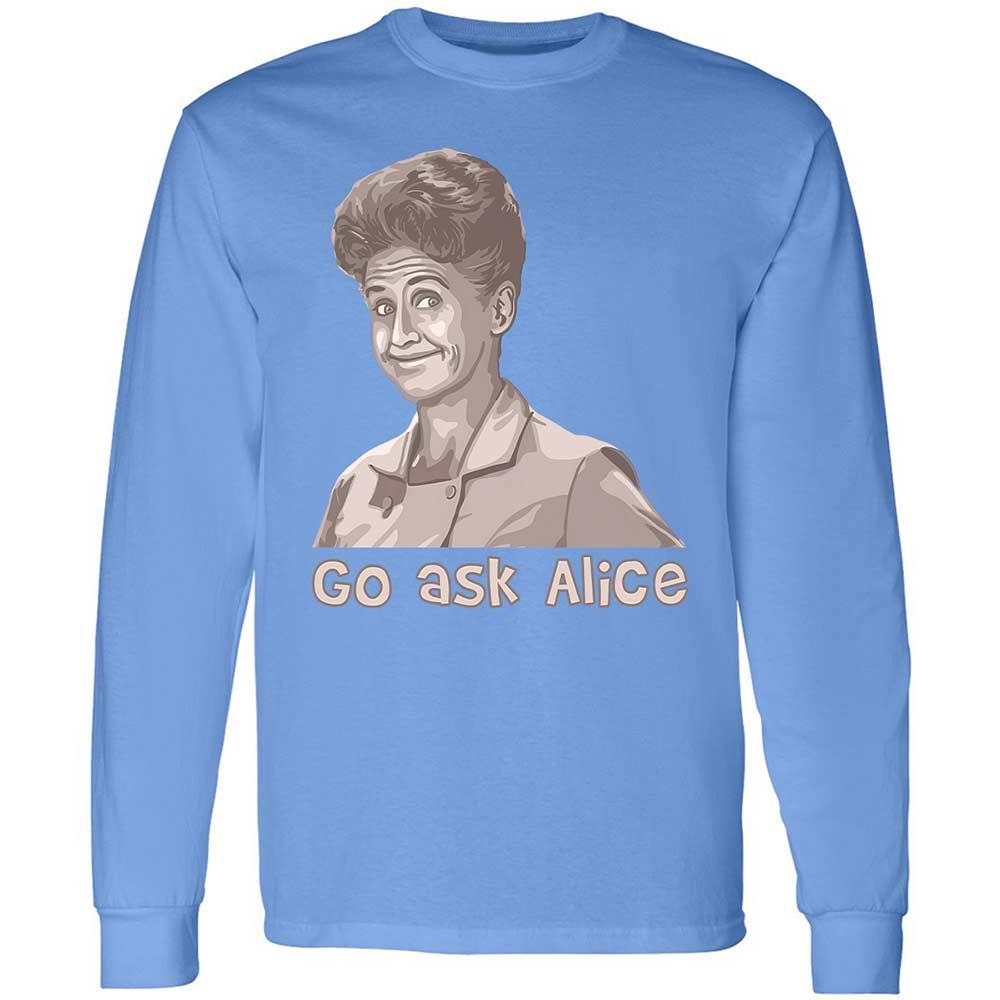 Long Sleeve T-Shirt - AZ11N9A8 - Carolina Blue - 5