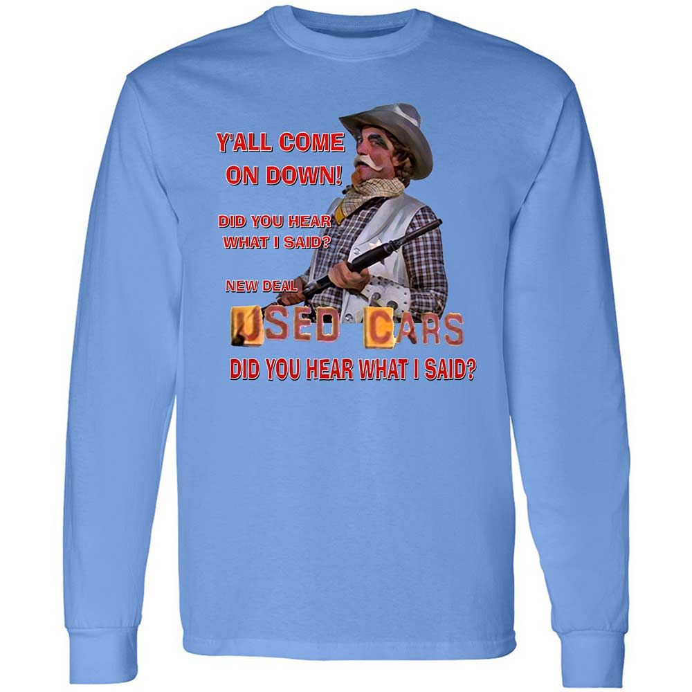 Long Sleeve T-Shirt - MN2BY49K - Carolina Blue - 5
