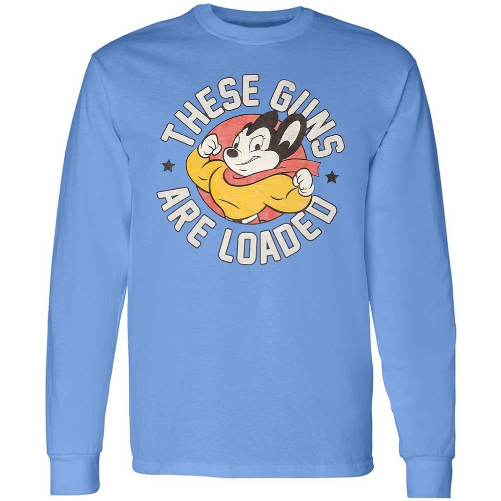 Long Sleeve T-Shirt - TNYGK58H - Carolina Blue - 5