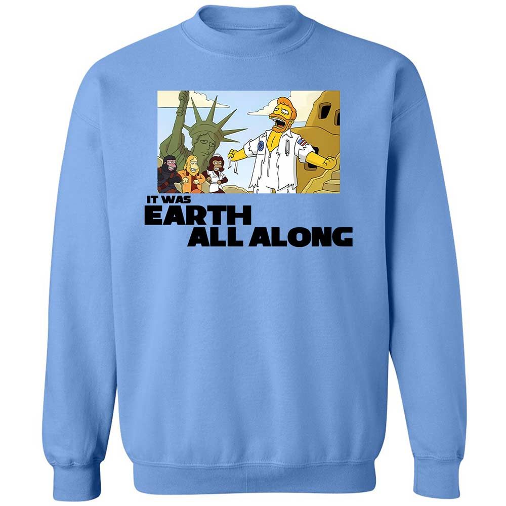 It was Earth all along - Carolina Blue - 5