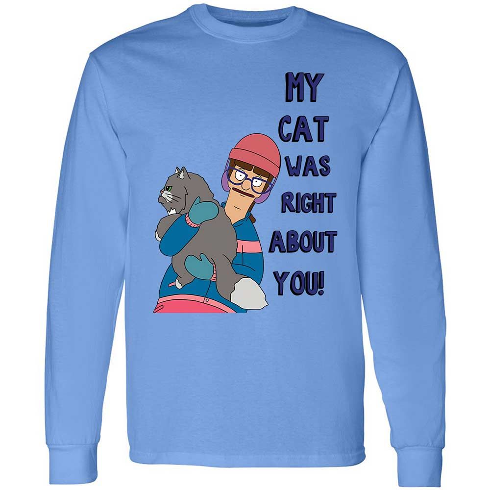 Long Sleeve T-Shirt - D33C5FZR - Carolina Blue - 5