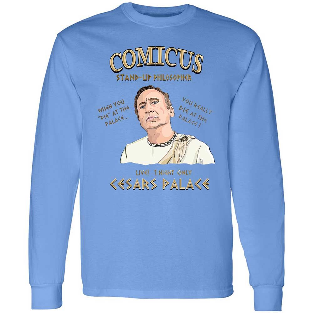 Comicus- Stand-up Philosopher - Carolina Blue - 5