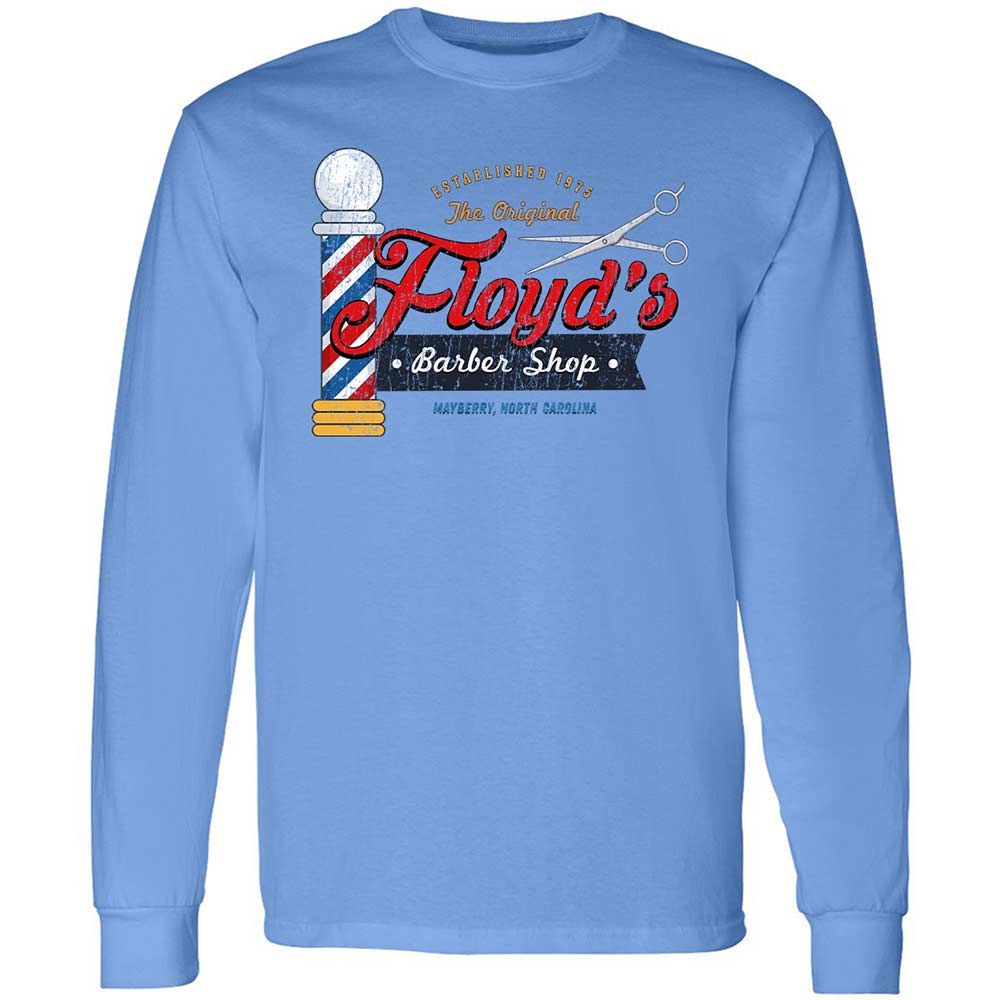 Long Sleeve T-Shirt - YNCVLKEH - Carolina Blue - 5