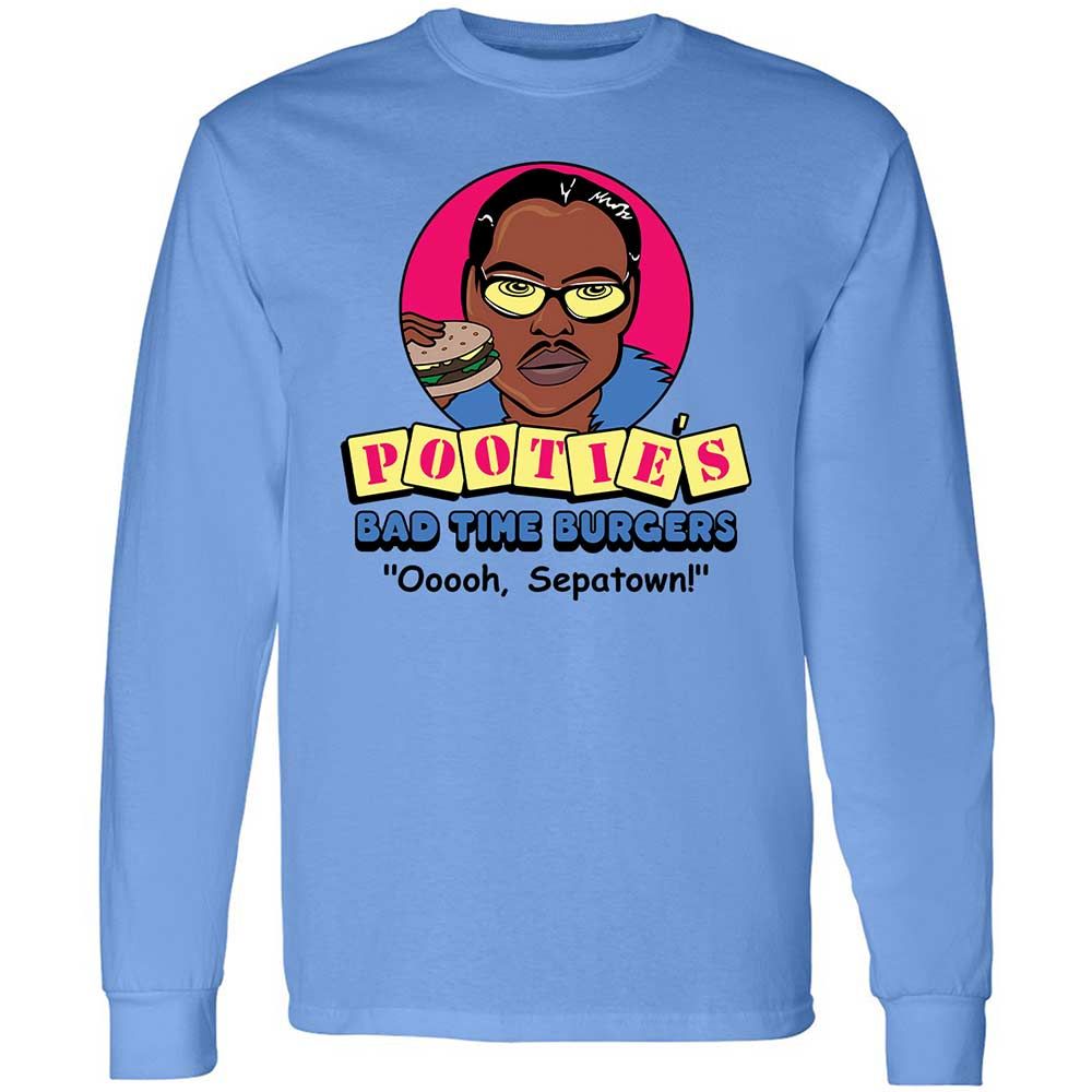 Pootie's Bad Time Burgers - Carolina Blue - 5