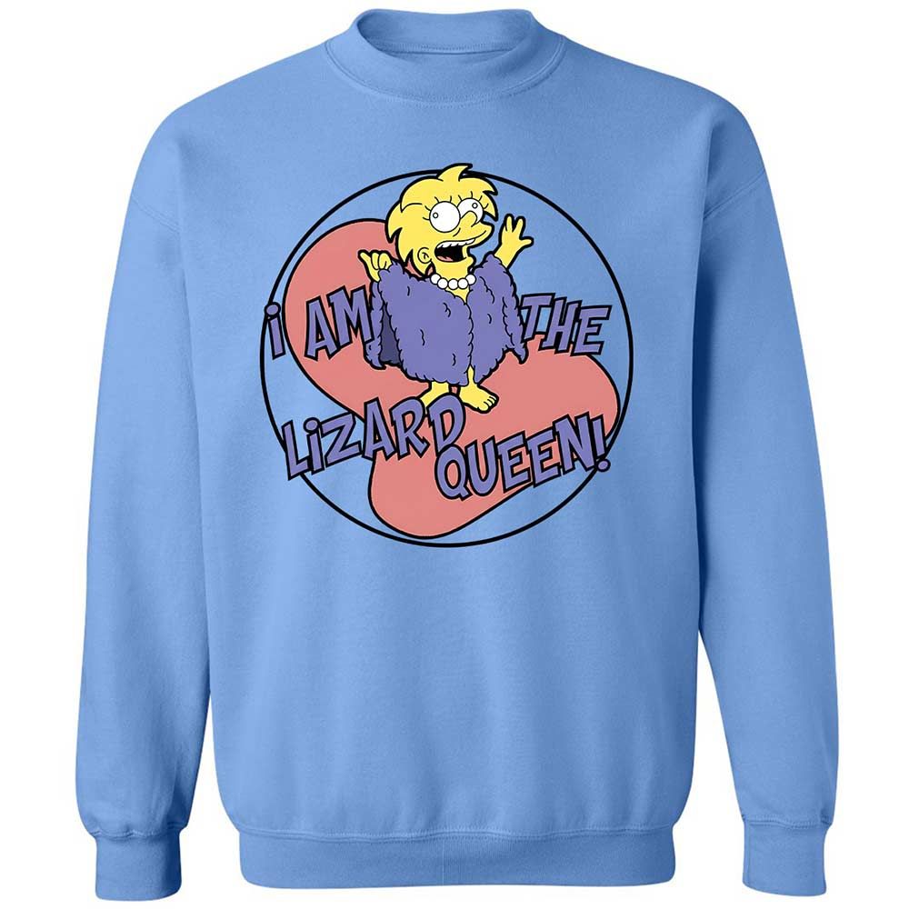 I am the Lizard Queen - Carolina Blue - 5