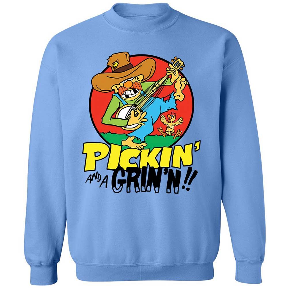 Pickin' and a Grinnin - Carolina Blue - 5