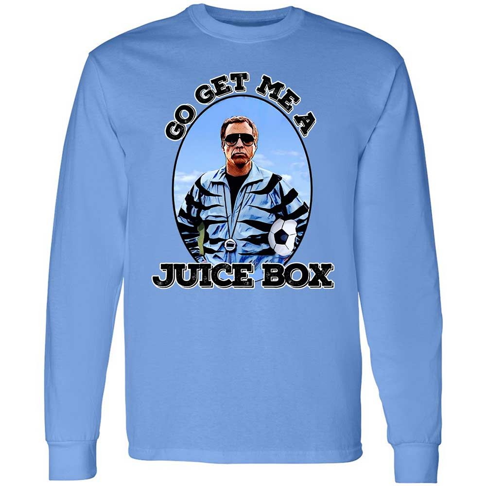 Long Sleeve T-Shirt - QEADDYZF - Carolina Blue - 5
