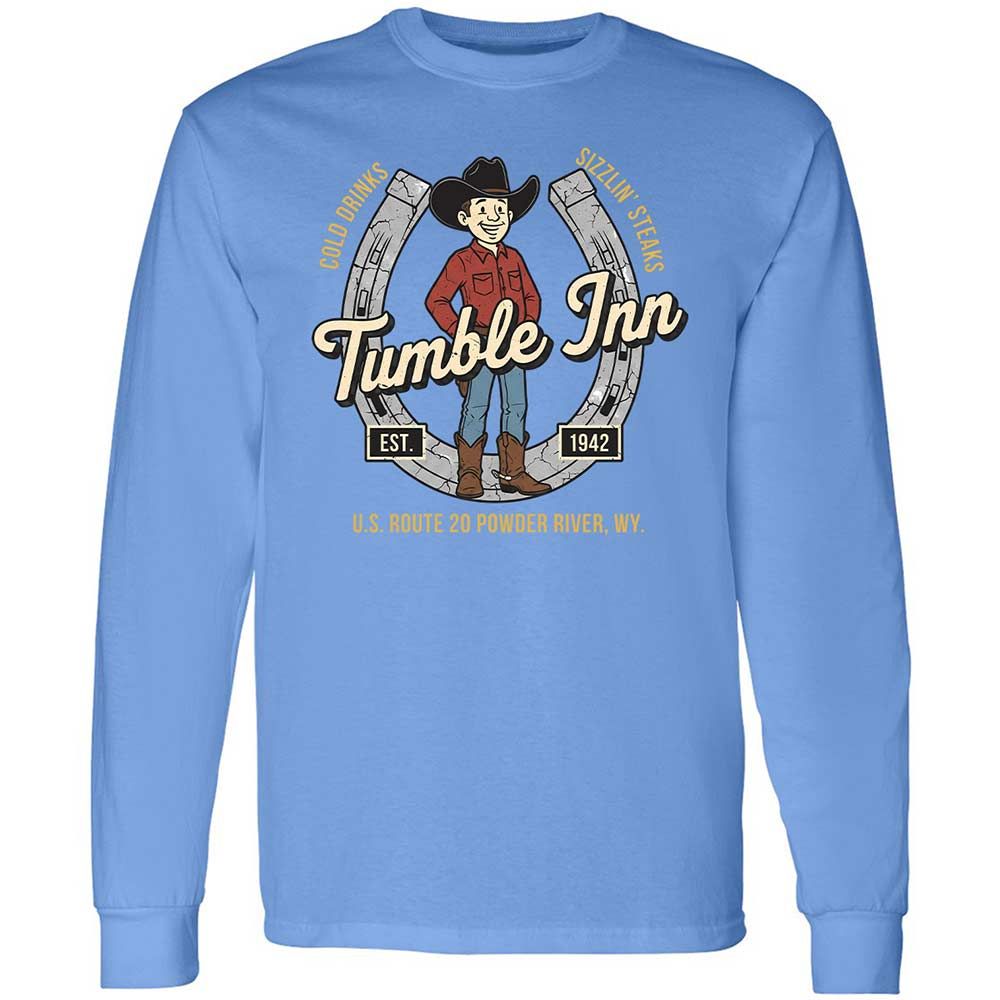 Long Sleeve T-Shirt - 4LYWMWHF - Carolina Blue - 5