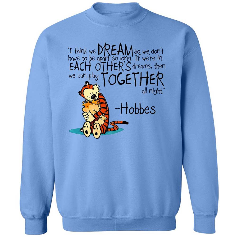 Calvin Hobbes Dreams - Carolina Blue - 5