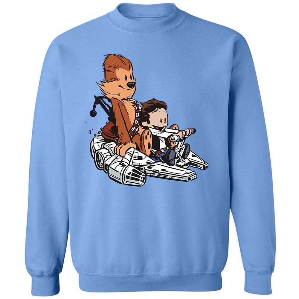 Han and Chewie - Carolina Blue - 5