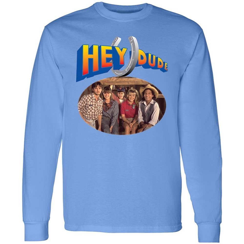 Long Sleeve T-Shirt - 3QW79EV1 - Carolina Blue - 5