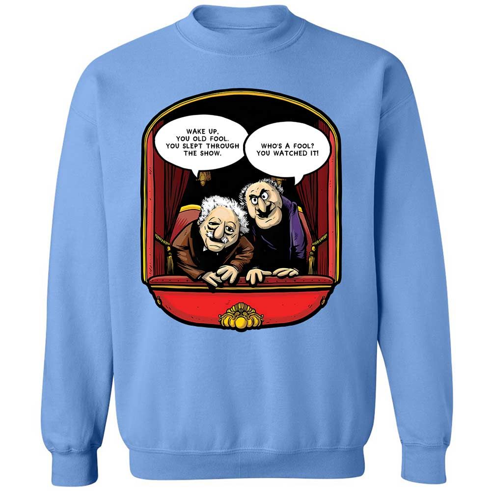 Statler and Waldorf (Wake Up) - Carolina Blue - 5