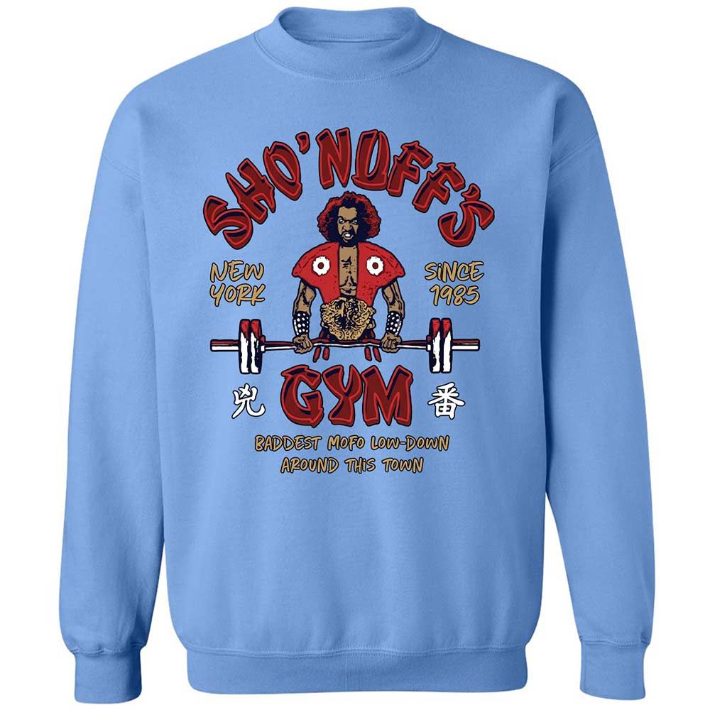 Sho'nuff's Gym - Carolina Blue - 5