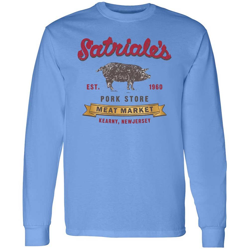 Long Sleeve T-Shirt - 3XE8BPBQ - Carolina Blue - 5