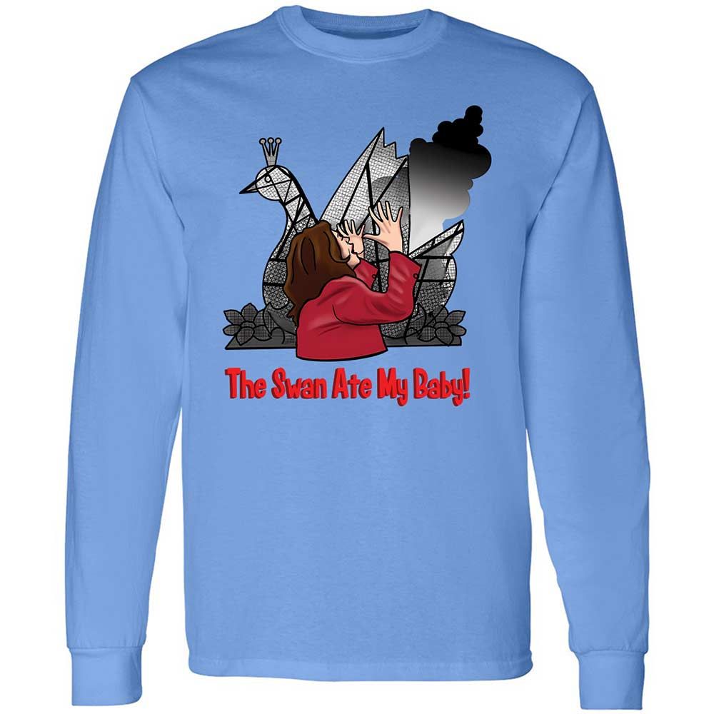 The Swan Ate My Baby - Carolina Blue - 5