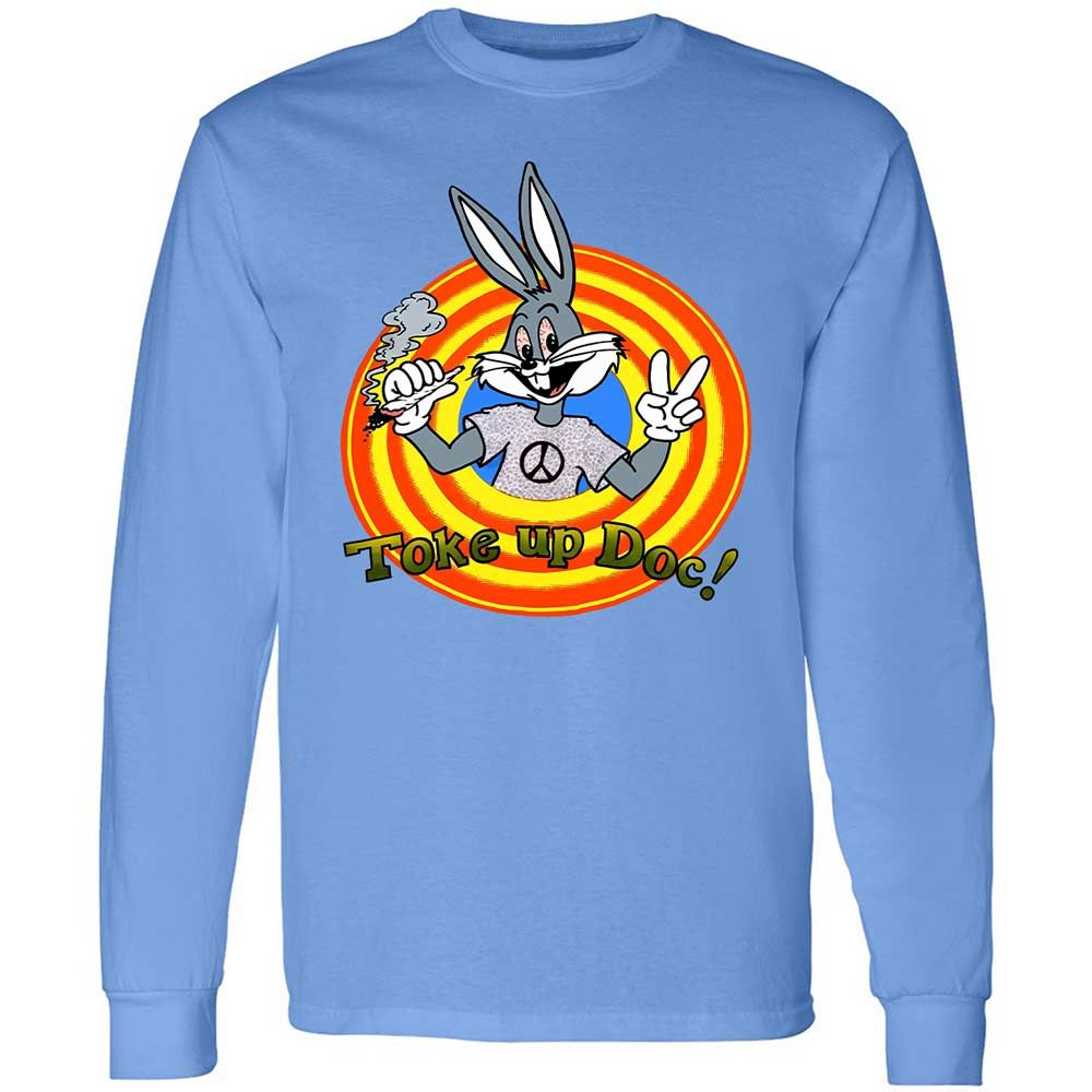 Long Sleeve T-Shirt - ZDB5RBPW - Carolina Blue - 5