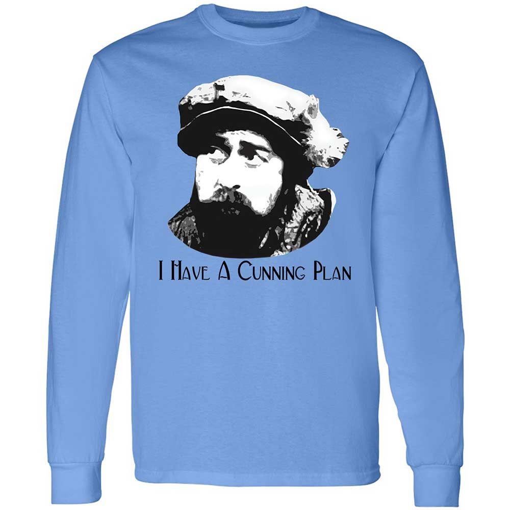 I Have A Cunning Plan - Carolina Blue - 5