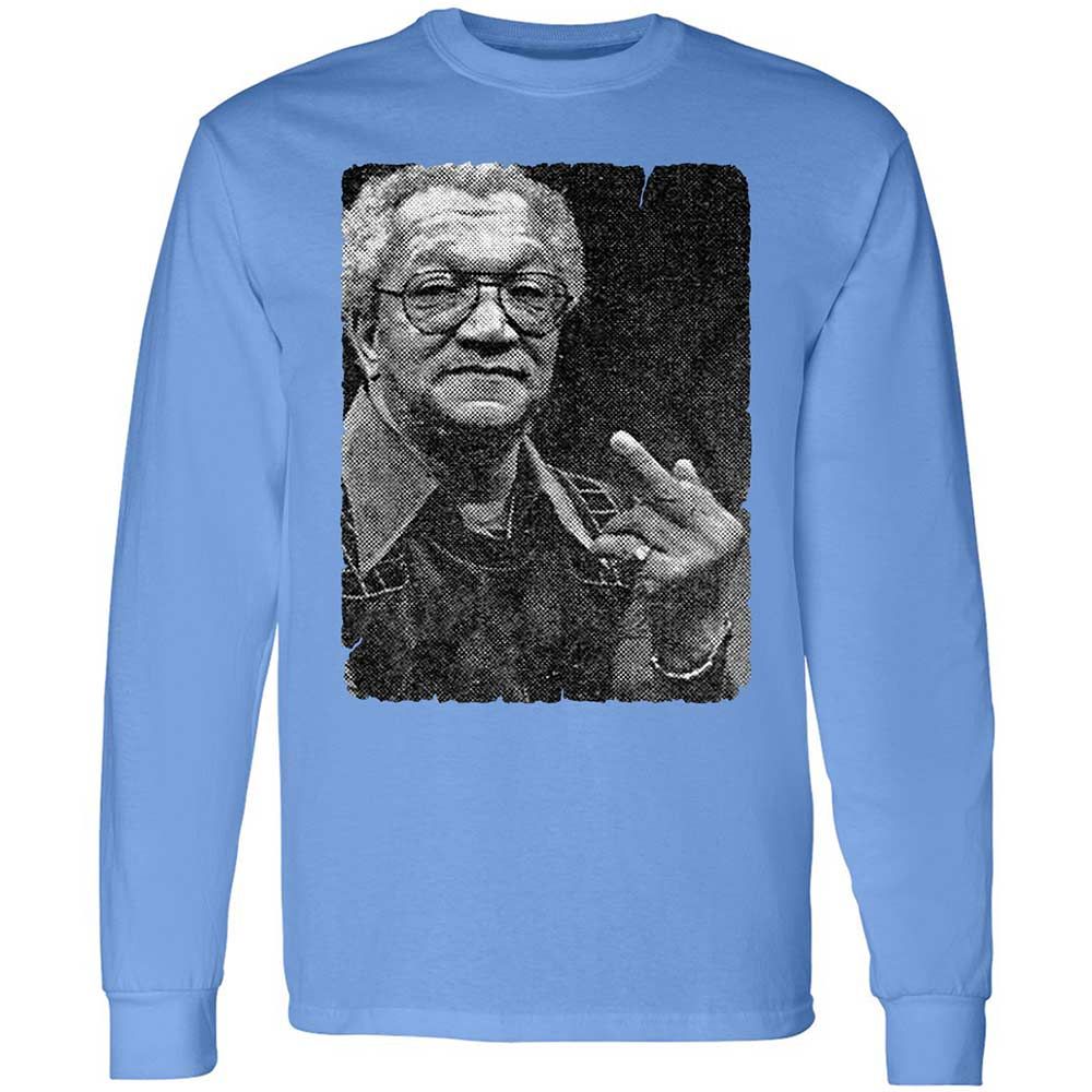 Long Sleeve T-Shirt - Q51ZVUQJ - Carolina Blue - 5