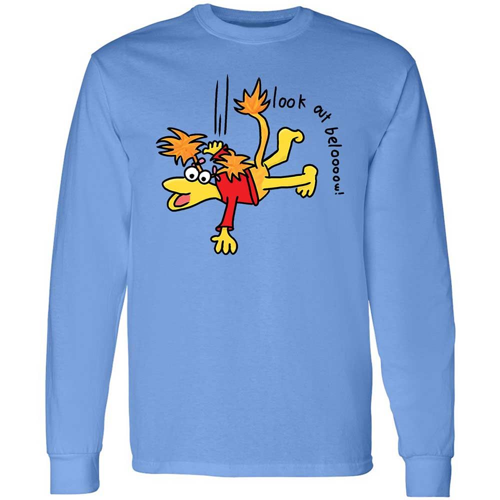 Long Sleeve T-Shirt - 3PC8X2QA - Carolina Blue - 5