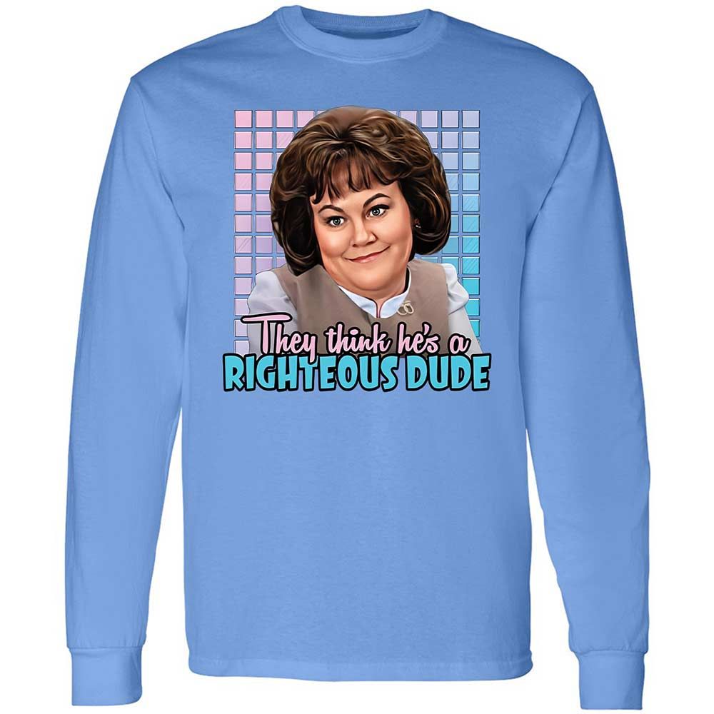Long Sleeve T-Shirt - 1P2RUT37 - Carolina Blue - 5