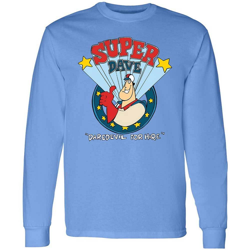 Long Sleeve T-Shirt - AK3MNKQ7 - Carolina Blue - 5
