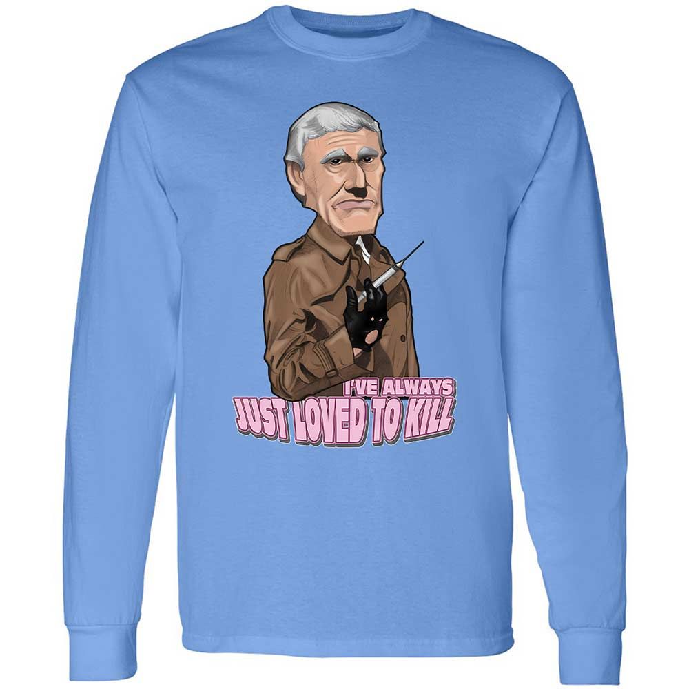 Long Sleeve T-Shirt - 369BY8EX - Carolina Blue - 5