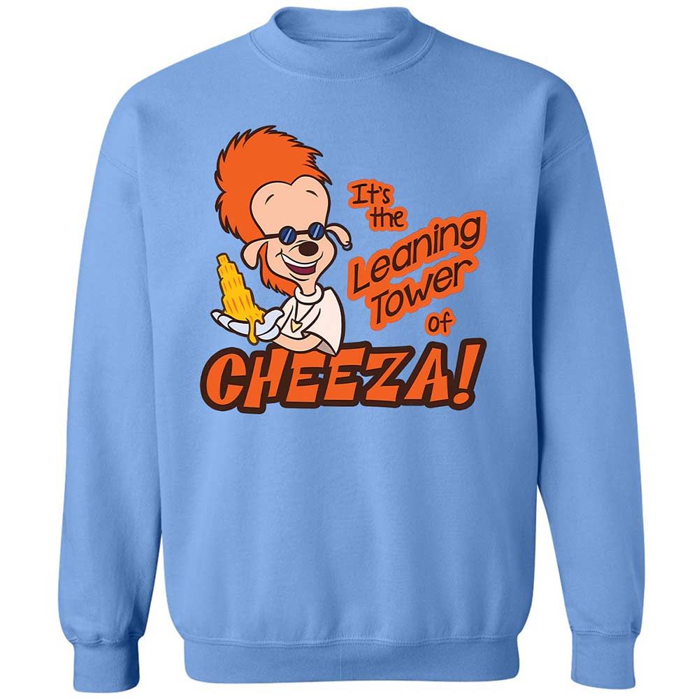 Leaning Tower of Cheeza - Carolina Blue - 5