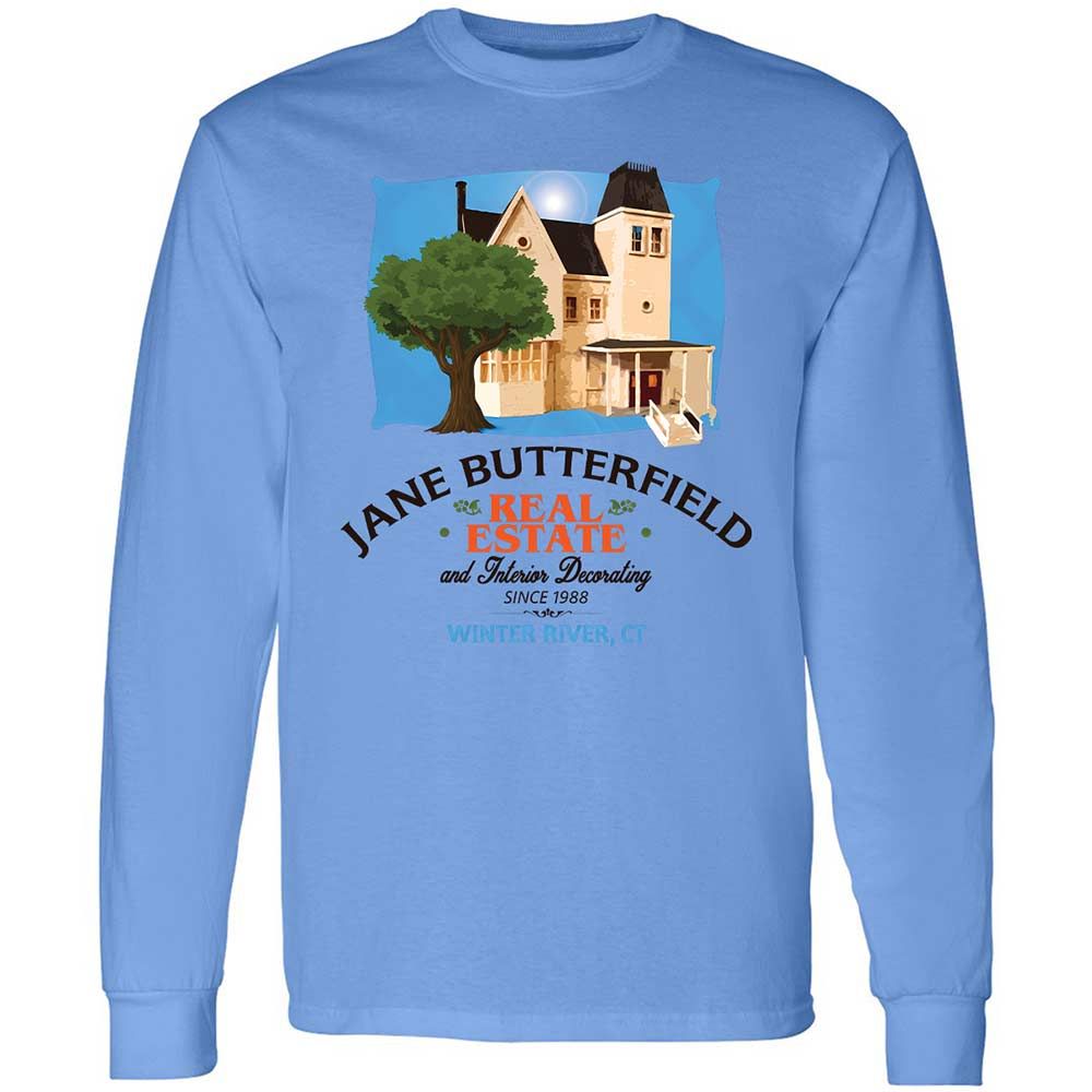 Long Sleeve T-Shirt - W2EN1JQ6 - Carolina Blue - 5