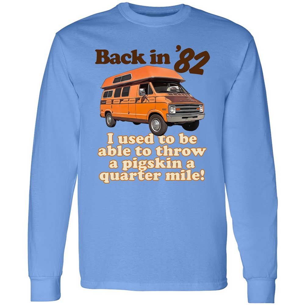 Long Sleeve T-Shirt - HDJG35UD - Carolina Blue - 5