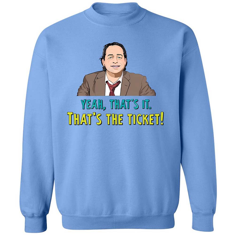 Classic Unisex Sweatshirt - LE37U5E4 - Carolina Blue - 5