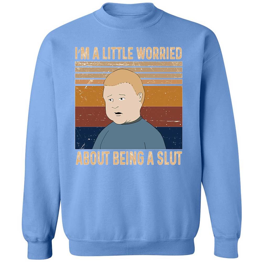 I'm a Little Worried About Being a Slut - Carolina Blue - 5