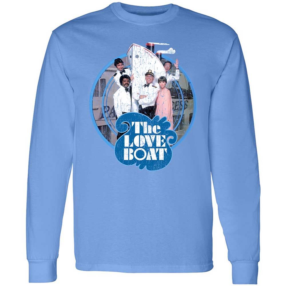 Long Sleeve T-Shirt - 6576DNEV - Carolina Blue - 5