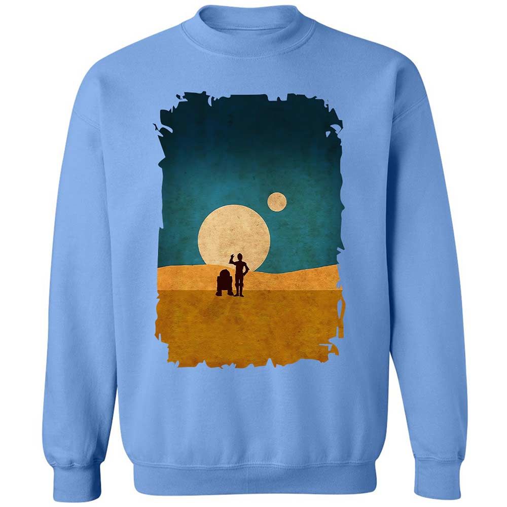 Droids In The Dunes - Carolina Blue - 5