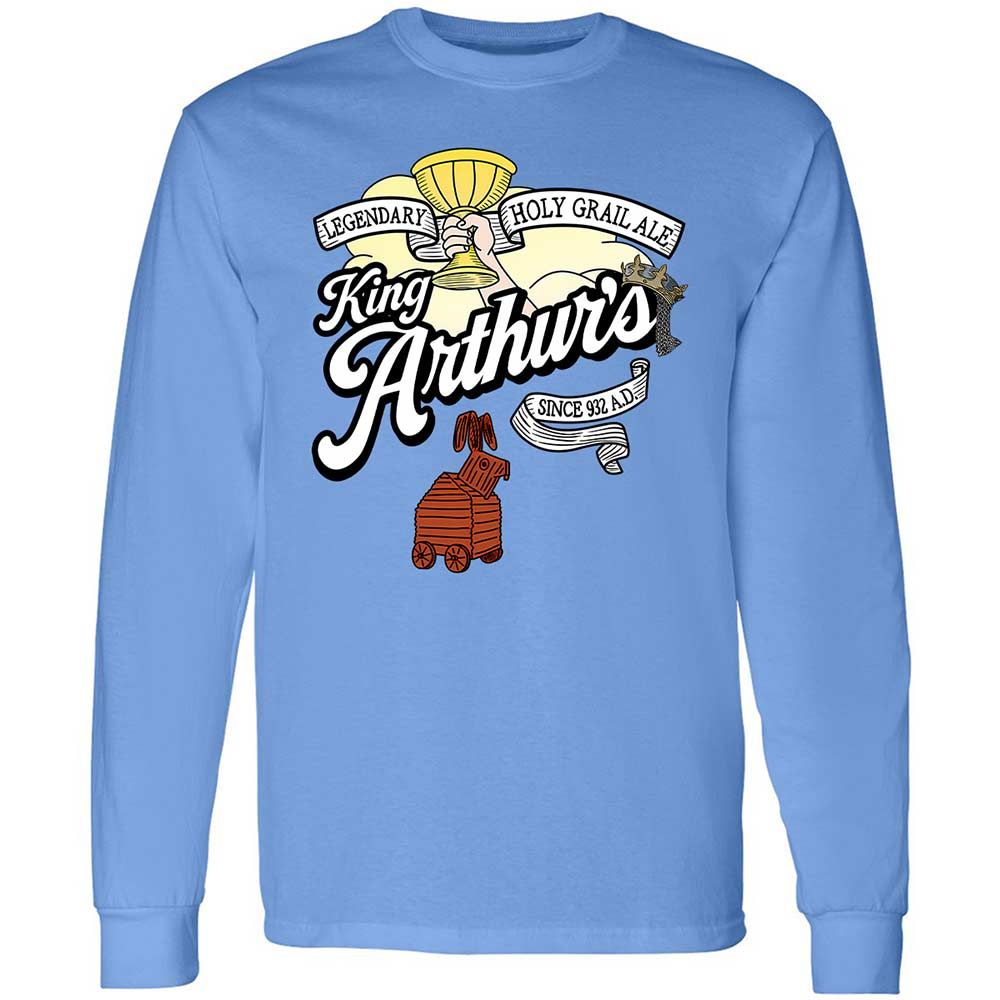 Long Sleeve T-Shirt - R8FGHLS4 - Carolina Blue - 5