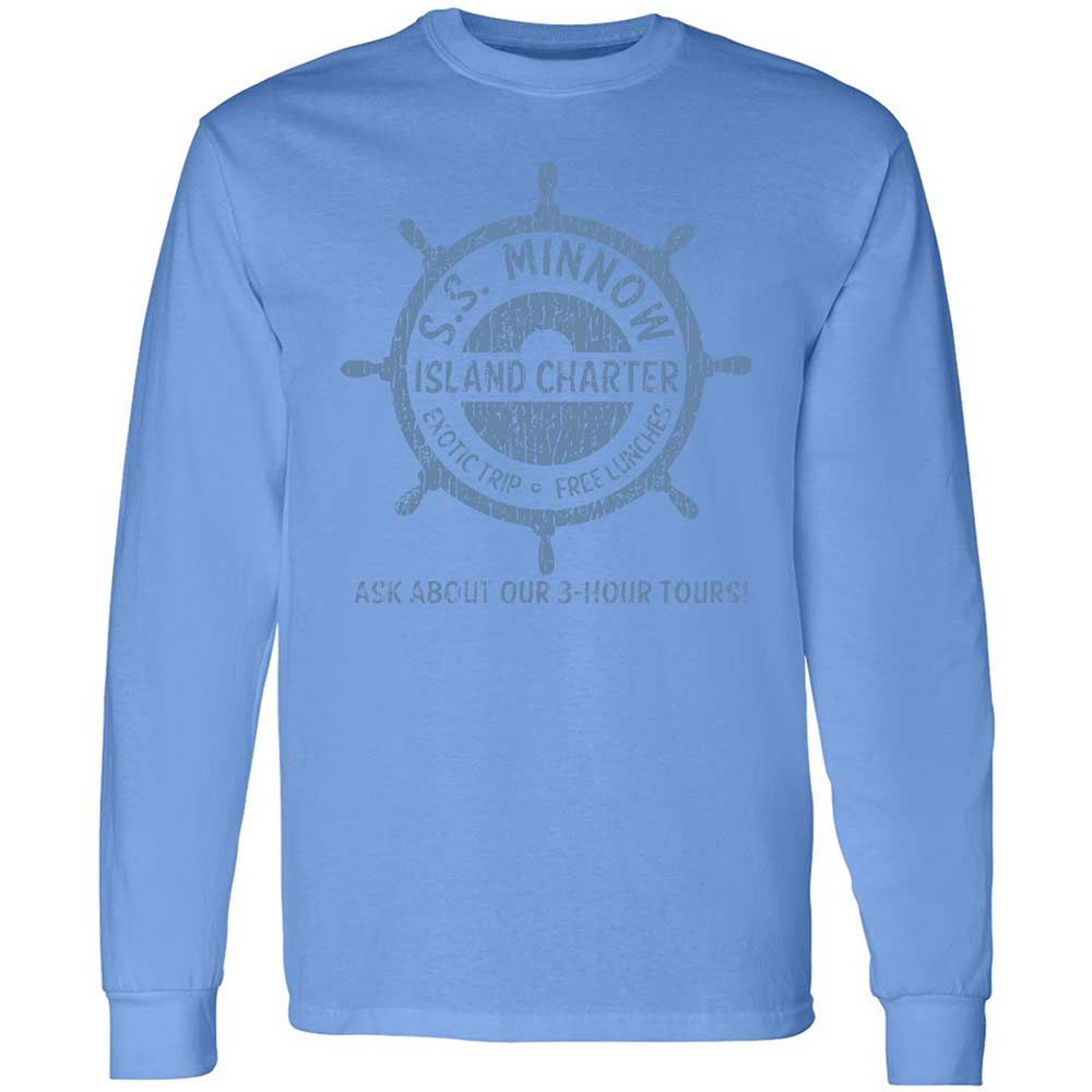 Long Sleeve T-Shirt - RRBAH1F7 - Carolina Blue - 5