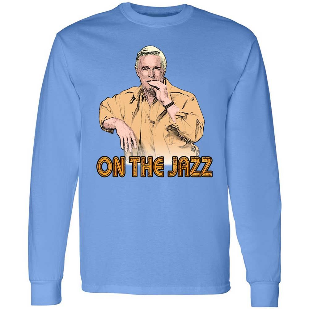 Long Sleeve T-Shirt - AZ9NPZ96 - Carolina Blue - 5