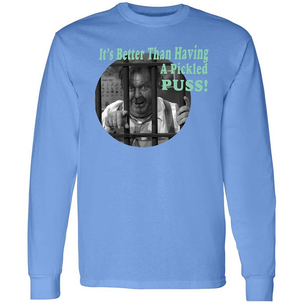 Long Sleeve T-Shirt - TAH84Y8T - Carolina Blue - 5