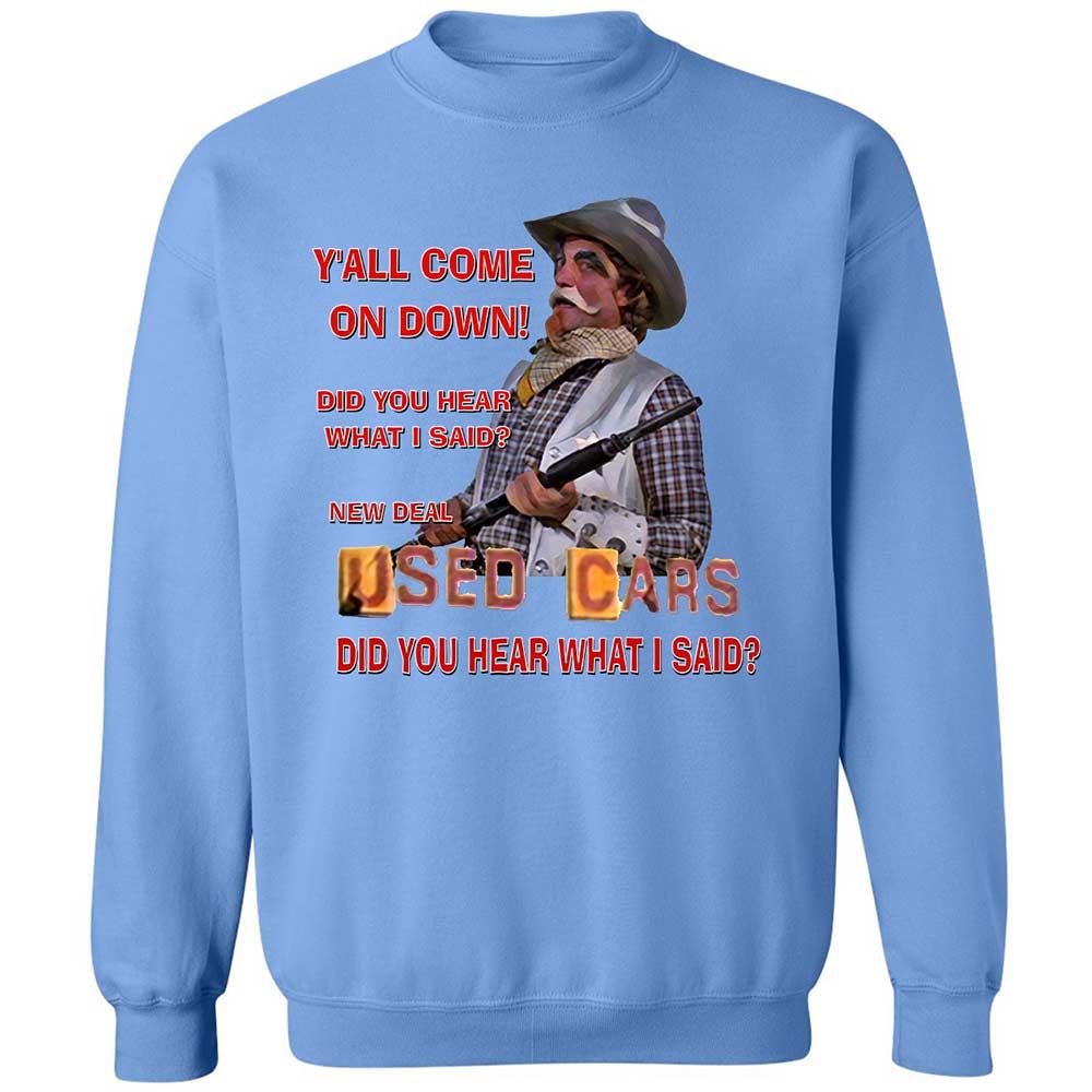 Classic Unisex Sweatshirt - Y1BUDNS9 - Carolina Blue - 5