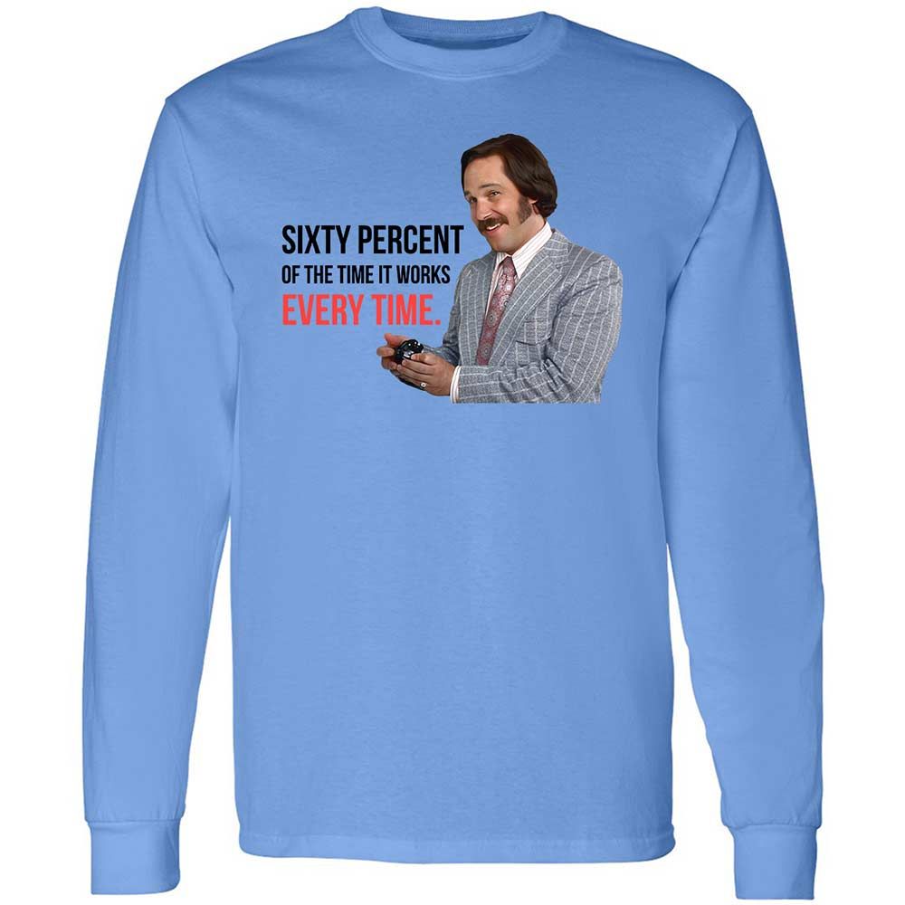 Long Sleeve T-Shirt - PNLNAYS6 - Carolina Blue - 5