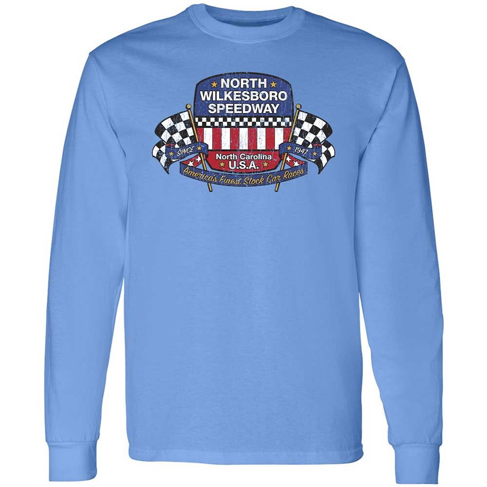 Long Sleeve T-Shirt - J9VMHLNY - Carolina Blue - 5