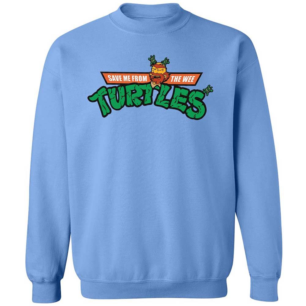 Save Me From The Wee Turtles - Carolina Blue - 5