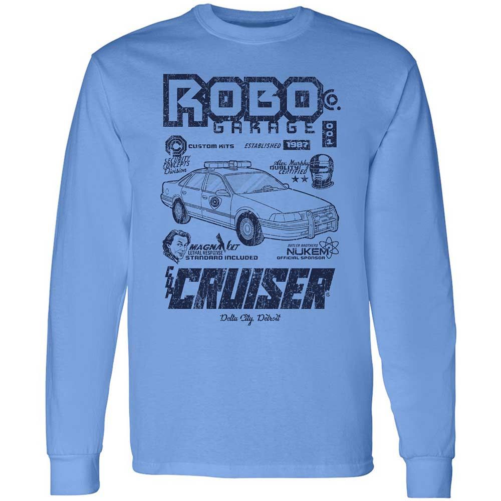 Long Sleeve T-Shirt - VY4LT7FK - Carolina Blue - 5