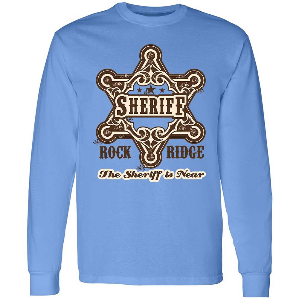 The Sheriff of Rockridge is Near! - Carolina Blue - 5
