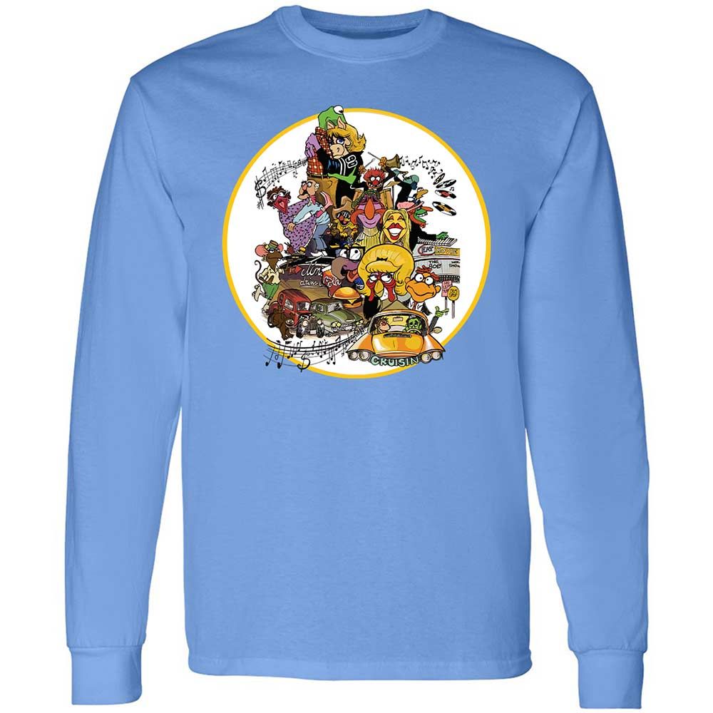 Muppet Graffiti - Carolina Blue - 5