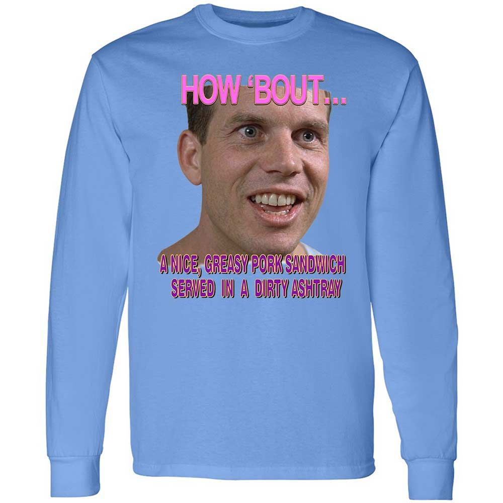 Long Sleeve T-Shirt - BVR694Q7 - Carolina Blue - 5