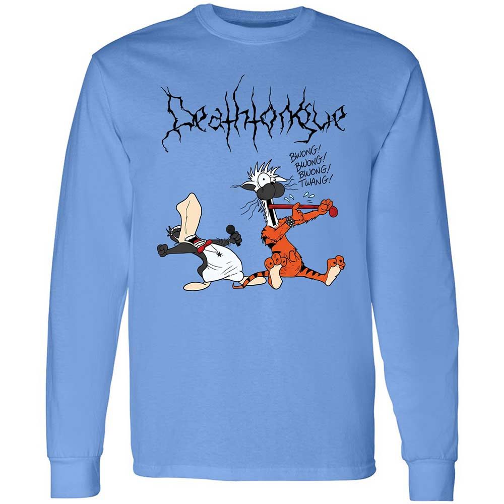 Long Sleeve T-Shirt - T8KKJ5UF - Carolina Blue - 5