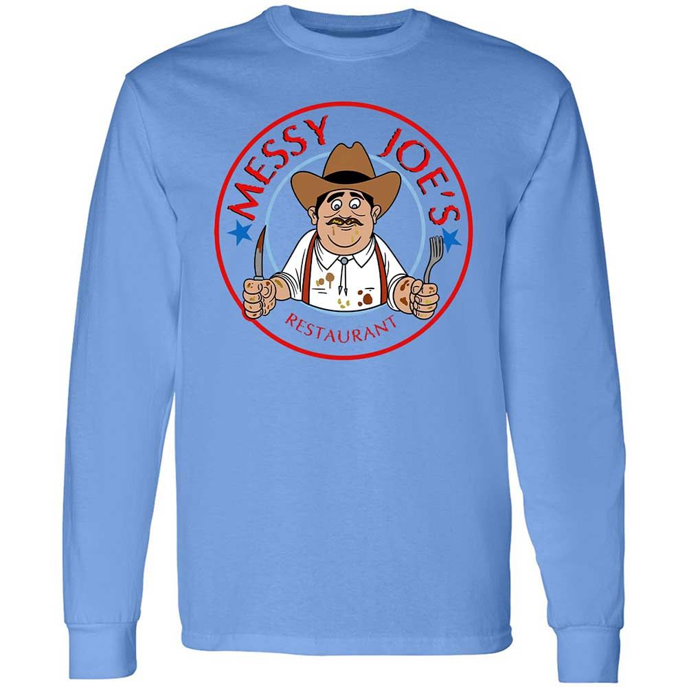 Long Sleeve T-Shirt - BWYEU42R - Carolina Blue - 5