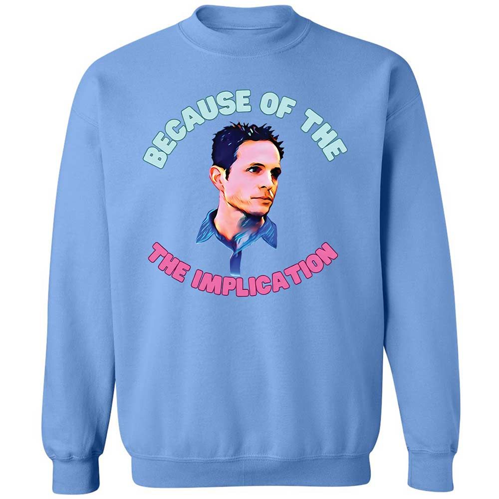 Classic Unisex Sweatshirt - JU41JVNL - Carolina Blue - 5